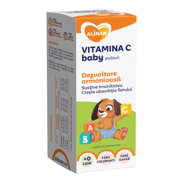 ALINAN VITAMINA C BABY picături 20ml