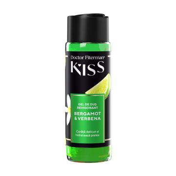 KISS - Gel de dus BERGAMOT & VERBENA x 400 ml