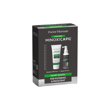 PACHET MINOXICAPIL Men spray + Sampon
