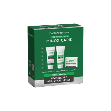 PACHET MINOXICAPIL (Sampon + Balsam de par + Capsule)