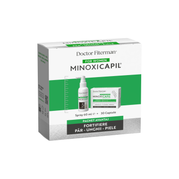 PACHET MINOXICAPIL (Women spray + Capsule)