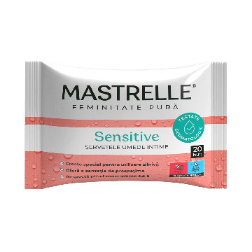 Servetele umede intime Mastrelle Sensitive x 20 buc