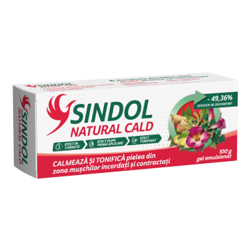 SINDOL NATURAL CALD gel emulsionat x 100 g