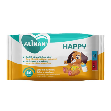 Servetele umede Alinan Bebe x 56 buc