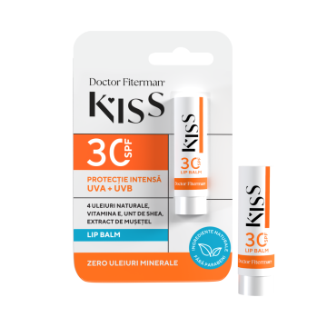 KISS SPF 30 balsam de buze x 4,5 g