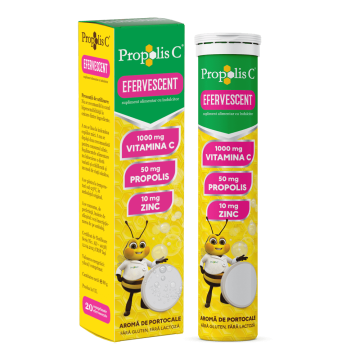 PROPOLIS C EFERVESCENT x 20 cpr efervescente