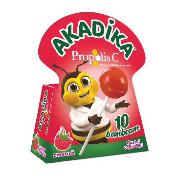 AKADIKA PROPOLIS C ZMEURĂ x 10 acadele