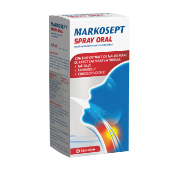 MARKOSEPT spray oral x 20 ml
