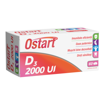 OSTART D3 2000 UI 6 bls x 10 cpr film