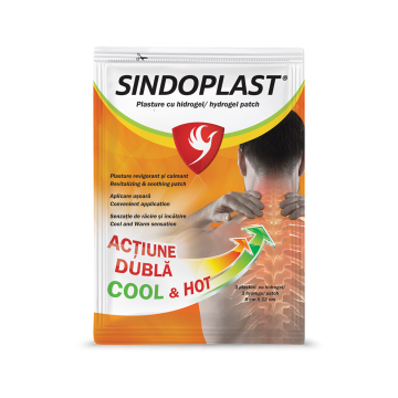 SINDOPLAST - plasturi cu hidrogel x 3 buc