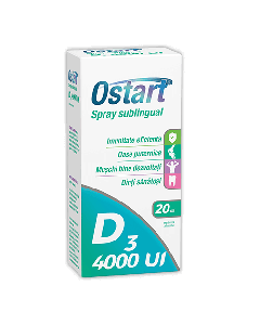 OSTART D3 4000 UI spray sublingual x 20 ml