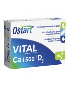 OSTART VITAL Ca 1500 + D3 x 10 pl