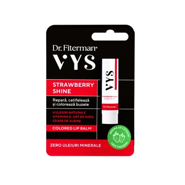Dr. Fiterman VYS STRAWBERRY SHINE balsam de buze x 4,5 g