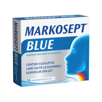 MARKOSEPT BLUE 1 bls x 20 cpr pentru supt