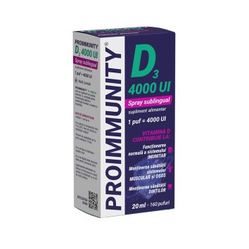 PROIMMUNITY D3 4000 UI spray sublingual x 20 ml