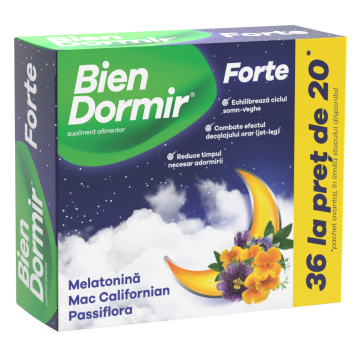 BIEN DORMIR FORTE 3 bls x 12 cps