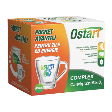 OSTART COMPLEX  3bls x 10cpr film + CANĂ OSTART