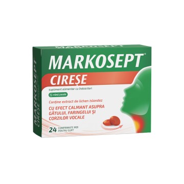 MARKOSEPT CIRESE 2 bls x 12 cpr moi pentru supt