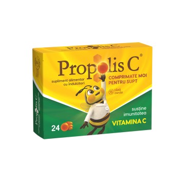 PROPOLIS C 2 bls x 12 cpr moi pentru supt