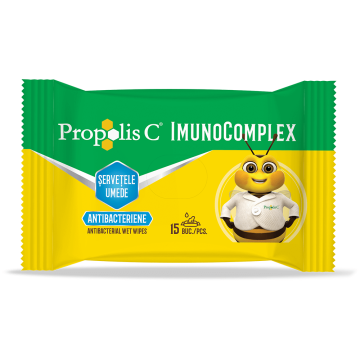Servetele umede Propolis C Imunocomplex x 15 buc