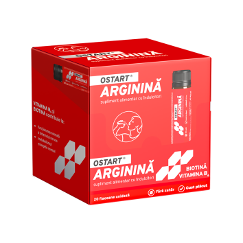 OSTART Arginina solutie 20 fl unidoza x 25 ml