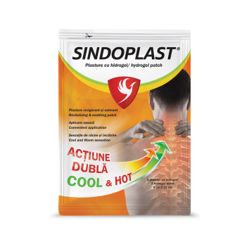 SINDOPLAST - plasturi cu hidrogel x 3 buc