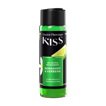 KISS - Gel de dus BERGAMOT & VERBENA x 400 ml