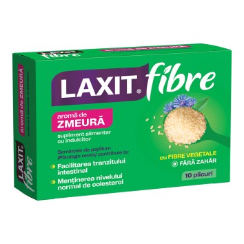 LAXIT FIBRE aroma de zmeura x 10 pl
