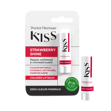 KISS STRAWBERRY SHINE balsam de buze x 4,5 g