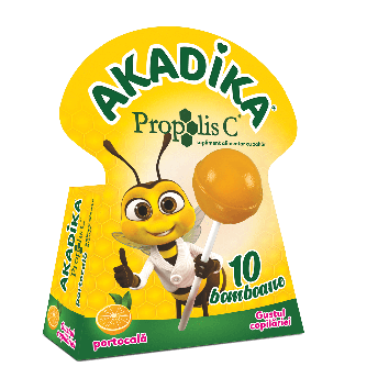 AKADIKA PROPOLIS C PORTOCALĂ x 10 acadele