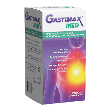 GASTIMAX MED suspensie orală x 200 ml