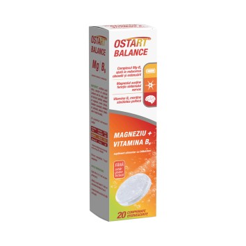 OSTART BALANCE Mg + B6 x 20 cpr efervescente