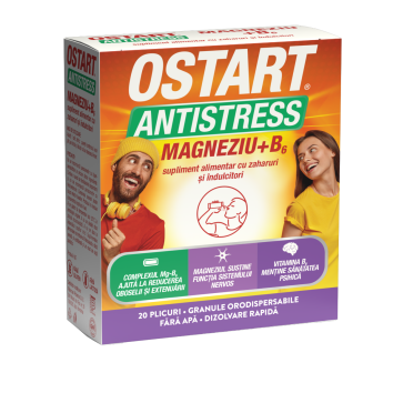 OSTART ANTISTRESS MAGNEZIU + B6 x 20 pl