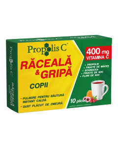 PROPOLIS C RĂCEALĂ și GRIPĂ COPII x 10 pl