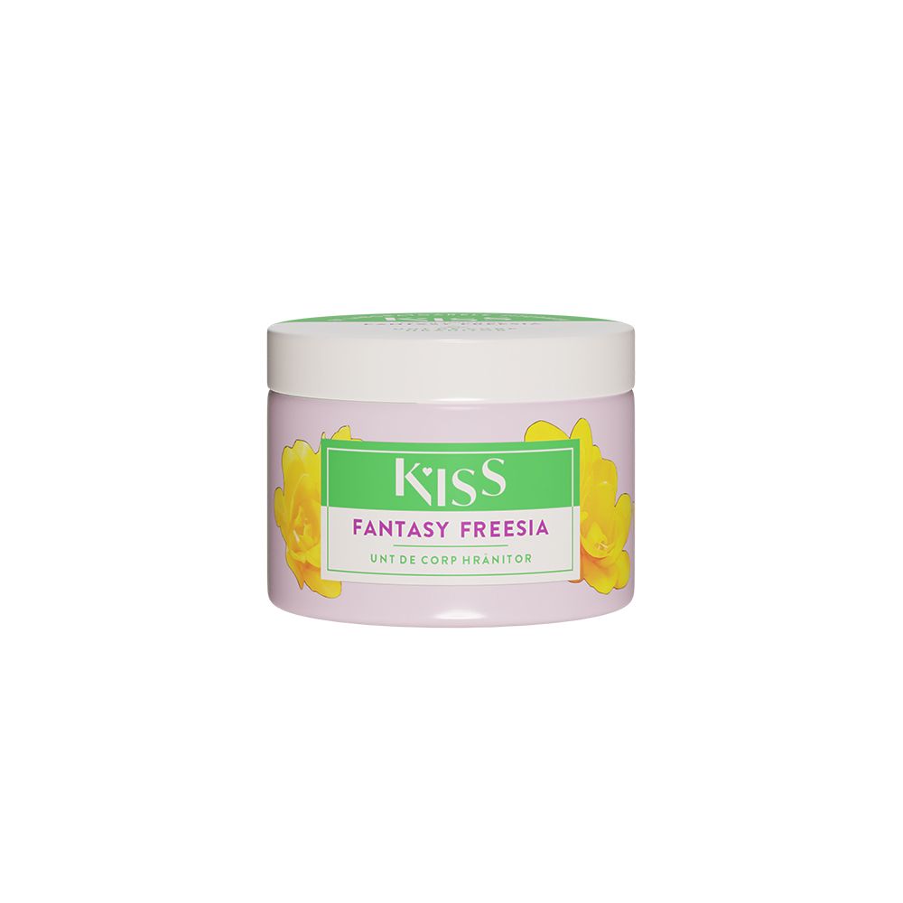 KISS - Unt de corp aroma FANTASY FREESIA x 150 ml