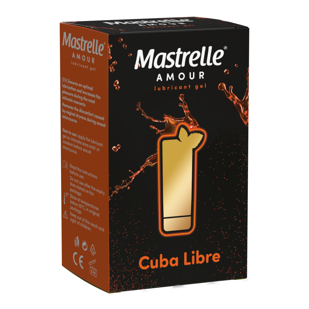 MASTRELLE  AMOUR CUBA LIBRE gel lubrifiant 50g