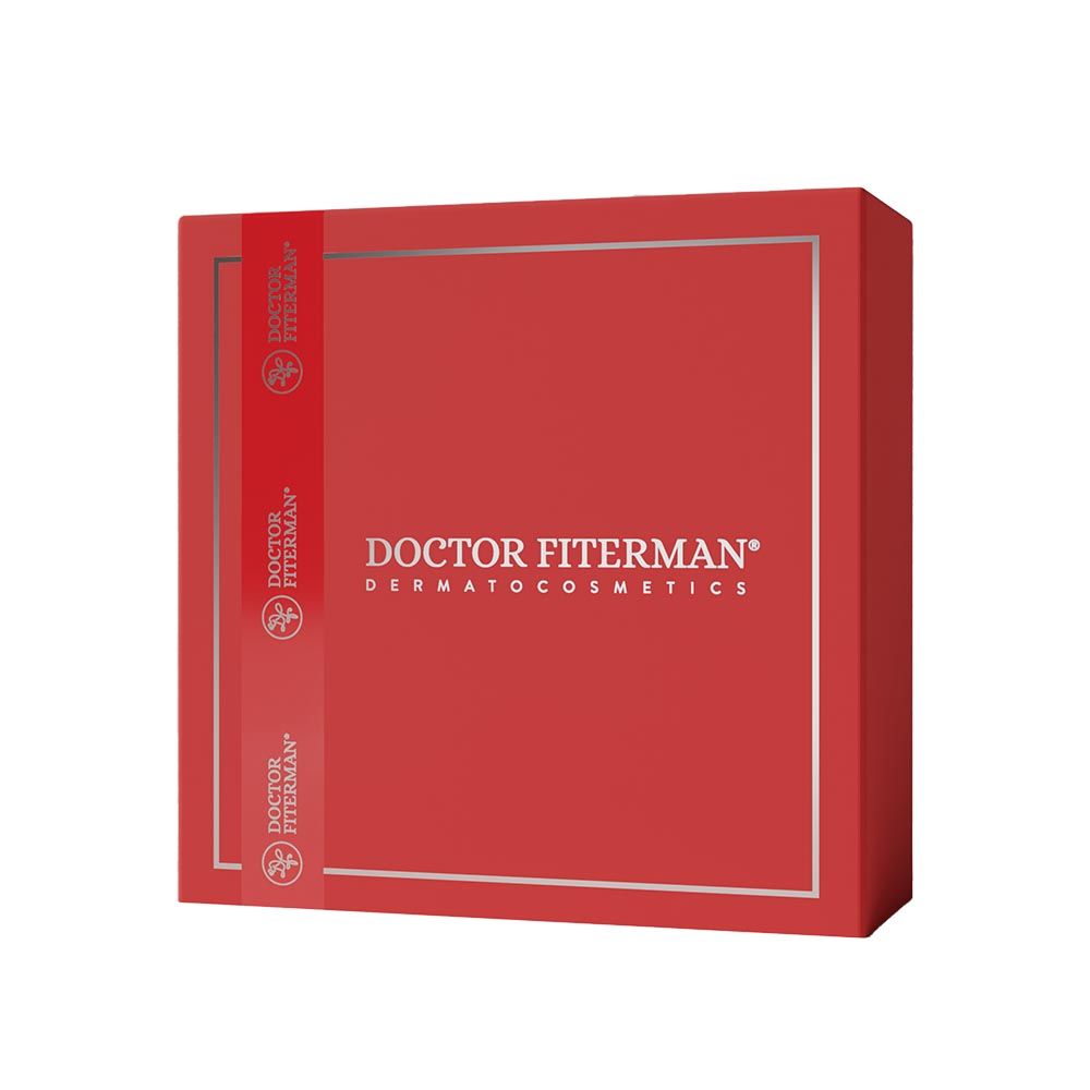Cutie rigida pentru cadouri Doctor Fiterman - rosie 