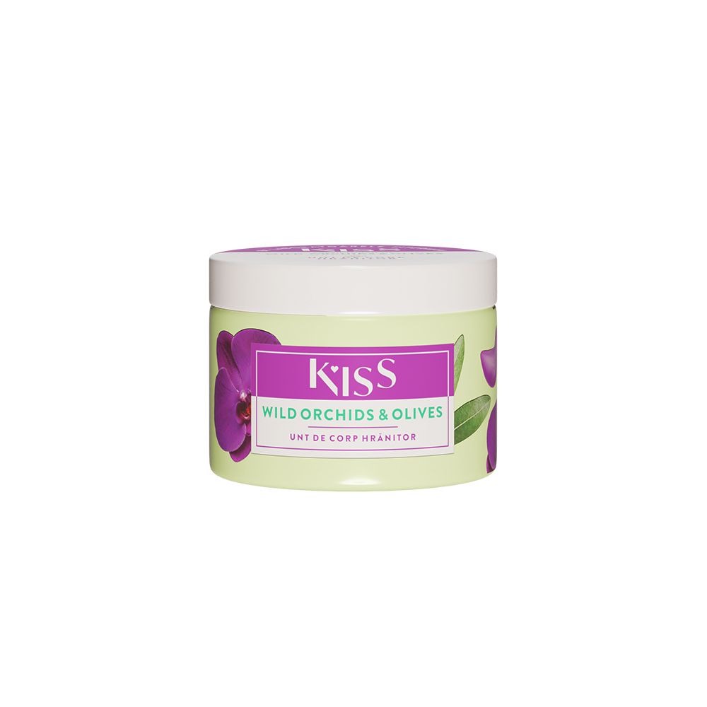 KISS - Unt de corp WILD ORCHIDS & OLIVES x 150 ml