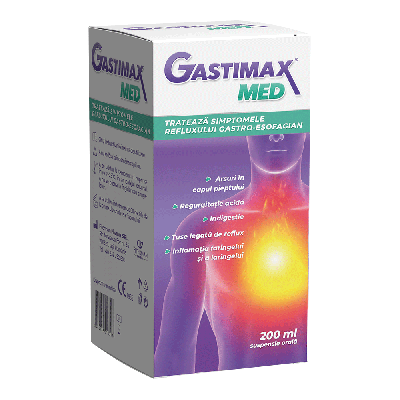 GASTIMAX MED suspensie orala x 200 ml